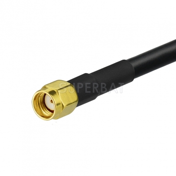 N Straight Jack to RP-SMA Straight Plug KSR195 100cm