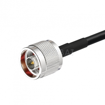 N Straight Plug to N Straight Plug Low Loss KSR195 200cm