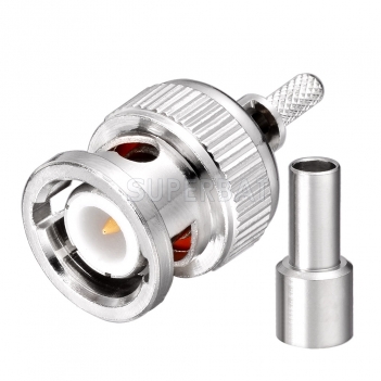 RF Coaxial Connector BNC Male For RG316 Cable