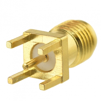 Universal SMA Female Straight PCB Mounting Connector