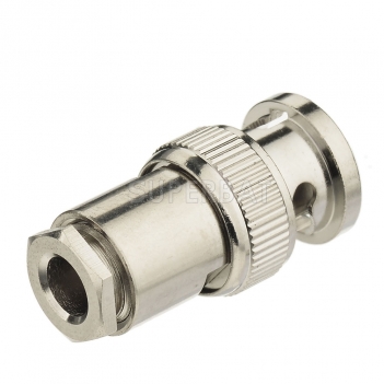 BNC Plug Male Straight Clamp Connector for RG58 LMR195 Cable