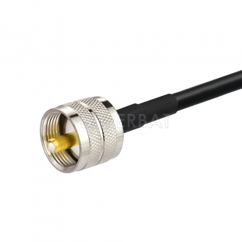 SMA Straight Plug to UHF Straight Plug KSR195 200cm