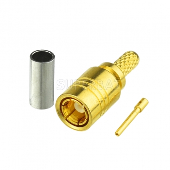 Superbat Antenna Connector SMB Female Plug Crimp Coaxial Connector for RG174 RG316 Cable XM Sirius