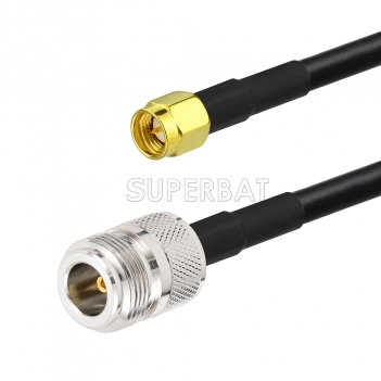 N Straight Jack to SMA Straight Plug KSR195 500cm