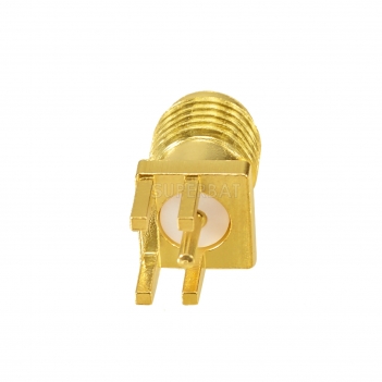 SMA Female socket Jack Edge PCB Mount Straight Connector