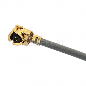 SMA BulkHead Jack with O-ring to U.FL Right Angle Jack Flexible 1.13 5cm