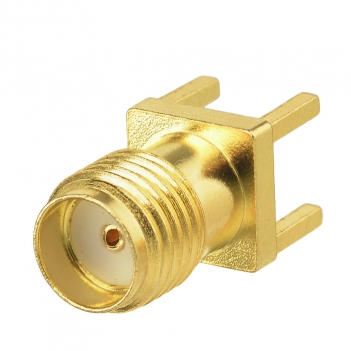 Universal SMA Female Straight PCB Mounting Connector