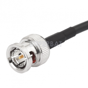 Superbat 10 feet BNC Male to BNC Male 75 Ohm 3G 6G HD SDI Vedio Camera Cable (Belden 1855A)