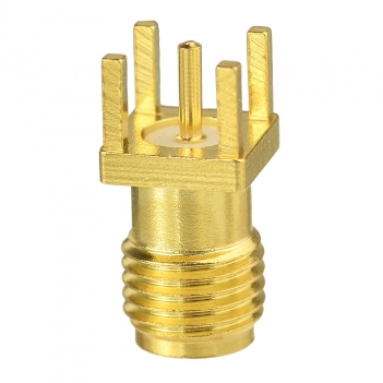 Universal SMA Female Straight PCB Mounting Connector