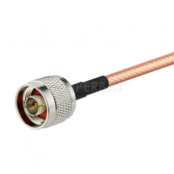 N Straight Plug to UHF Straight Plug RG142 73.7cm