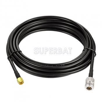 N Straight Jack to SMA Straight Plug KSR195 500cm