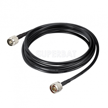 RP-N Straight Plug to RP-TNC Straight Plug RG58 300cm