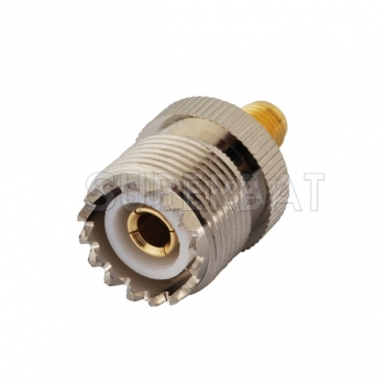 RF Coaxial Coax Handheld Radio Antenna Adapter SMA Female to UHF Female SO239 SO-239 Straight Connector Adaptor for Baofeng UV5R QUANSHENG TYT