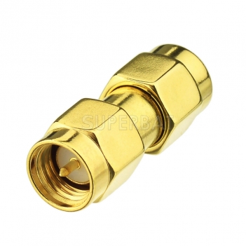 Superbat SMA adapter SMA male Plug to SMA plug male adapter