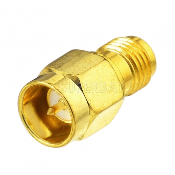 SMA Female Jack to SMA Male Plug Straight Adapter