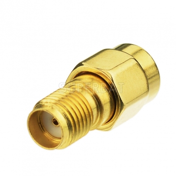 Superbat SMA adapter SMA Plug male to SMA Jack female RF Coax Adapter connector straight