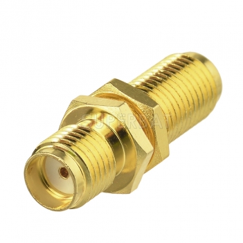 Superbat SMA Jack to SMA Jack female bulkhead straight RF Adapter connector goldplated