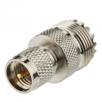 MiNi UHF Plug Male to UHF Jack Female SO239 Converter Adapter