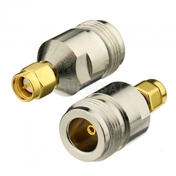 N Jack Female to SMA Plug Male Adapter Straight