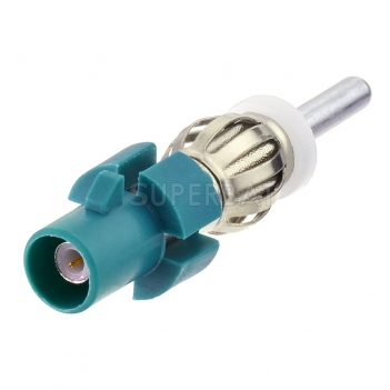 Superbat Antenna Adaptor fakra to Din Adaptor Convertor Plug Lead for Car Radio