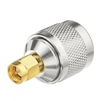 N Plug Male to SMA Plug Male Adapter Straight