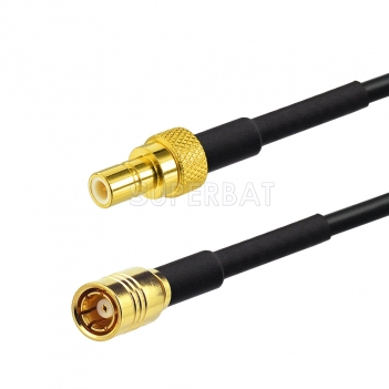 SMB Straight Jack to SMB Straight Plug RG174 100cm