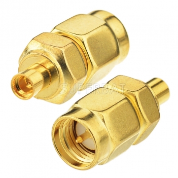 MMCX Jack Female to SMA Plug Male Adapter Straight