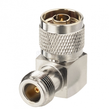 N Jack Female to N Plug Male Adapter Right Angle