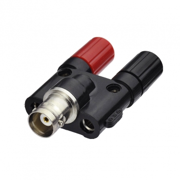 BNC Jack Female to Banana Jack Female Adapter U-Shape