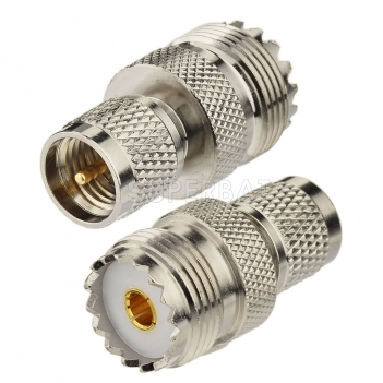 MiNi UHF Plug Male to UHF Jack Female SO239 Converter Adapter