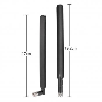 2PCS 4G LTE Antenna Wide Band 700-2600Mhz Omni Directional with RP-SMA Connector