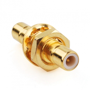 Superbat SMB jack female to SMB jack female bulkhead 50 ohm Straight RF adapter