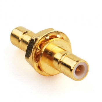 Superbat SMB jack female to SMB jack female bulkhead 50 ohm Straight RF adapter