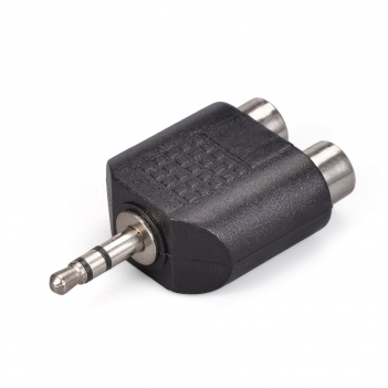 3.5-RCA RF Adapter 3.5mm male to RCA Jack/Jack adapter