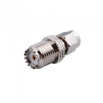Truck Satellite Radio Adapter Mini-UHF female to SMA male straight RF Coaxial Adapter Connector for sirius xm Satellite radio Antenna