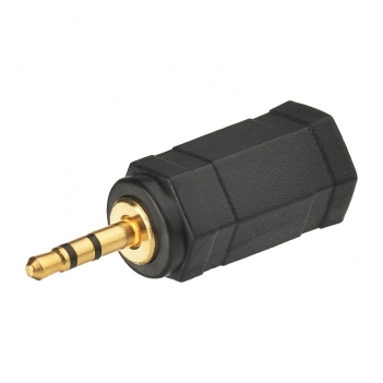 2.5mm-3.5mm Adapter 2.5mm plug to 3.5mm Jack straight RF Adapter