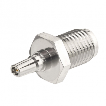 Straight Stainless Steel CRC9 Plug Male to RP SMA Jack Male Adapter for 3G 4G Modem Antenna