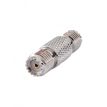 Mini UHF Jack Female to Mini UHF Jack Female Adapter Straight