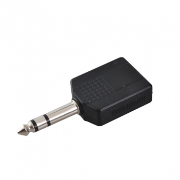 6.3mm-6.3mm Adapter 6.3mm plug to 6.3mm Jack to 6.3mm jack straight RF Adapter