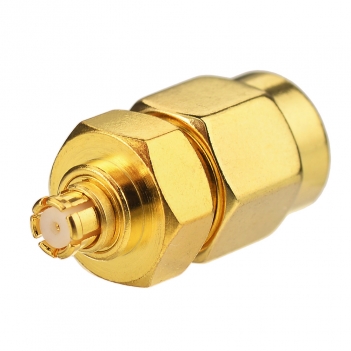 SMP Jack Female Adapter to SMA Straight Plug Male 50Ω RF Coax Adapter Connector