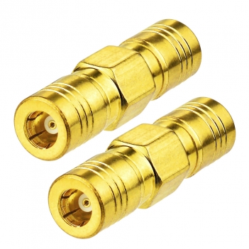 Superbat SMB Plug to SMB Plug RF Coaxial Adapter Connector Gold-plated