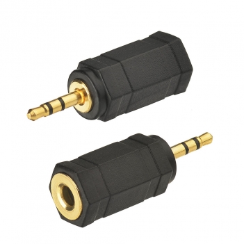 2.5mm-3.5mm Adapter 2.5mm plug to 3.5mm Jack straight RF Adapter