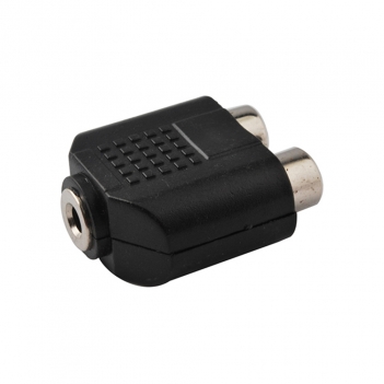 3.5-RCA RF Adapter 3.5mm Jack to RCA Jack/Jack adapter