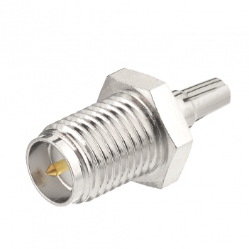 Straight Stainless Steel CRC9 Plug Male to RP SMA Jack Male Adapter for 3G 4G Modem Antenna