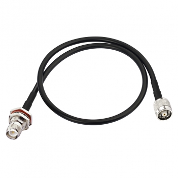 Custom RF cable assembly RP-TNC male to RP-TNC female bulkhead O-ring Patch Lead KSR195