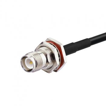 Custom RF cable assembly RP-TNC male to RP-TNC female bulkhead O-ring Patch Lead LMR195 /KSR195