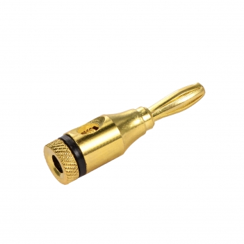 Banana Jack Female to Banana Plug Male Adapter Straight