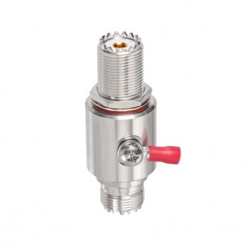 UHF Lightning Surge Protection Device UHF Female to UHF Female RF Coaxial Lightning Arrester