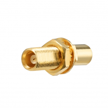 MCX Jack Female to MCX Jack Female Adapter Straight