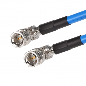 Superbat BNC Right Angle Male to BNC Right Angle Male 75 Ohm 3G 6G HD SDI Cable (Belden 1694A) for Video Camera and Moniter